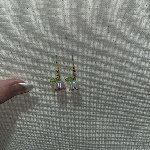 Tulip drop earrings - Picture 1 of 1